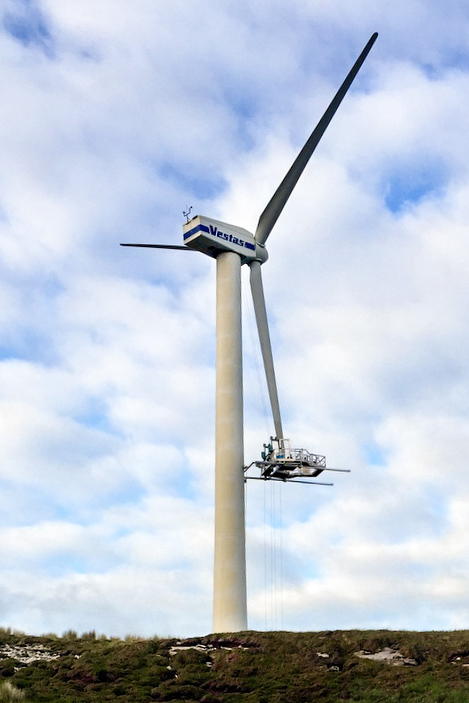 sửa chữa cánh tuabin gió ở sóc trăng