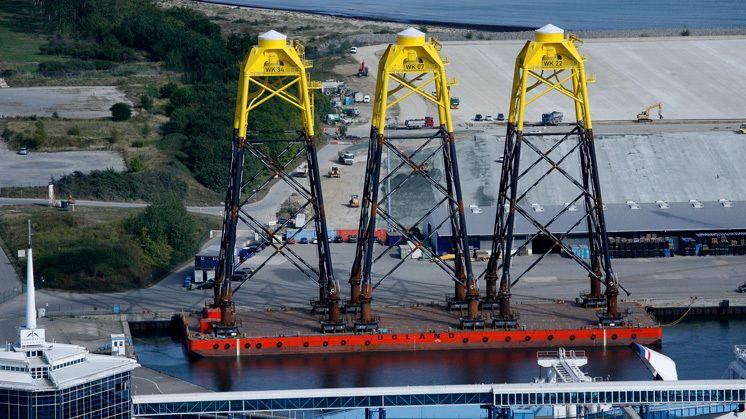 thi công móng trụ tuabin