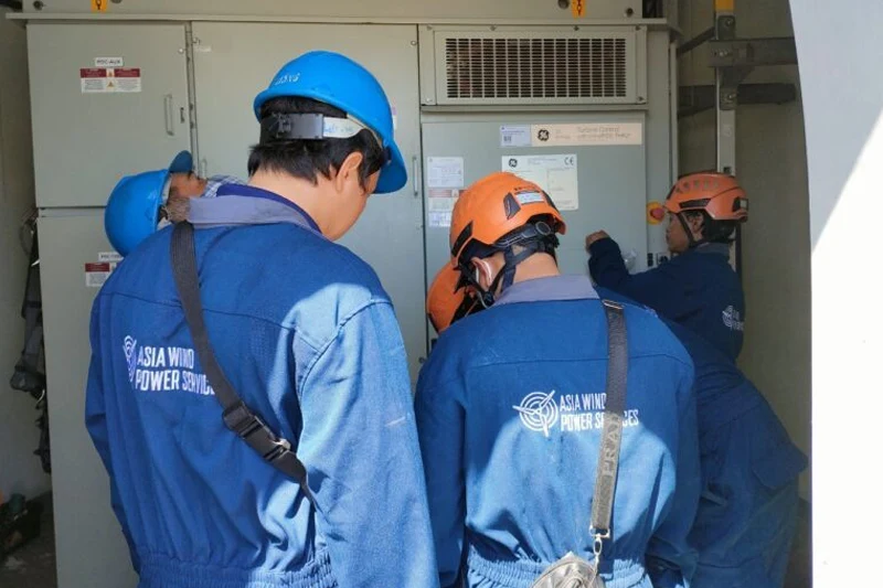 Tuyển dụng vận hành điện gió làm việc tại Hà Nội, TP.HCM