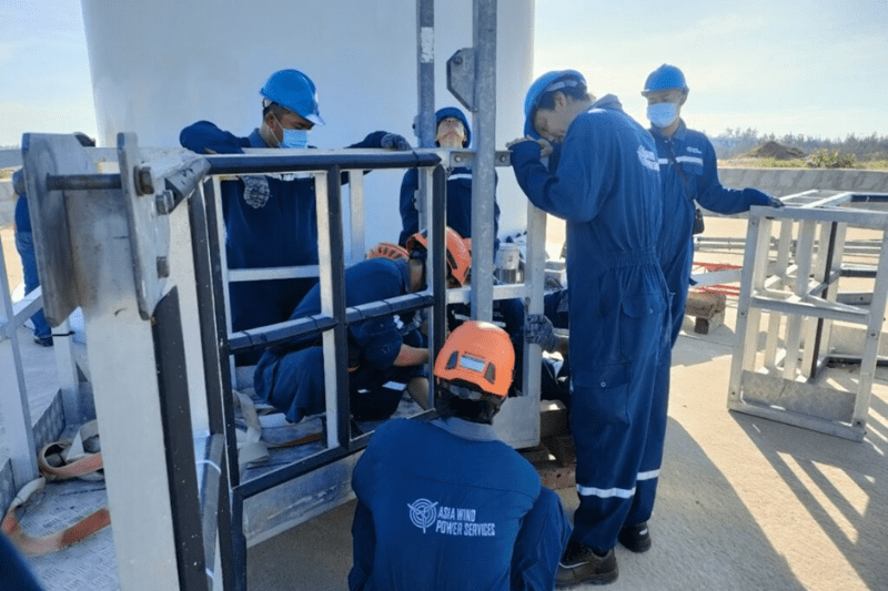 Quy trình hoạt động bảo dưỡng điện gió của ASIA WIND