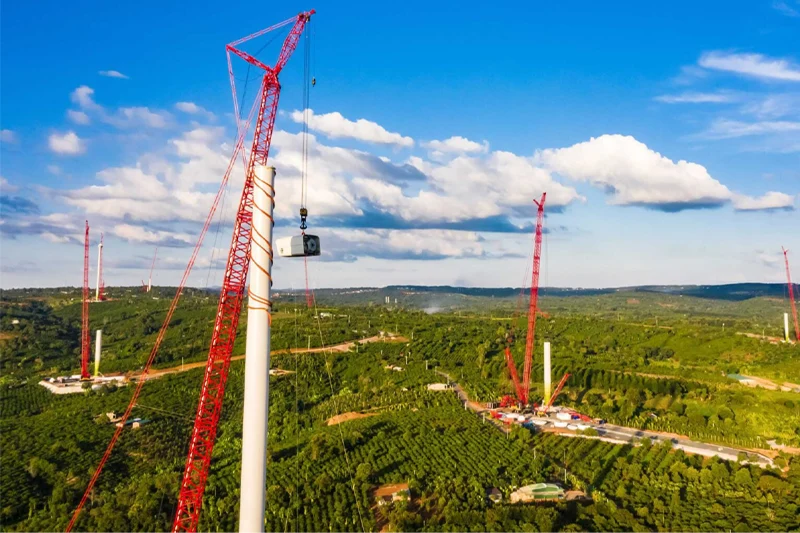 Quy trình lắp đặt tuabin